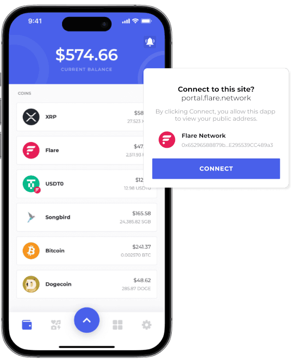 Bifrost Wallet app screenshot